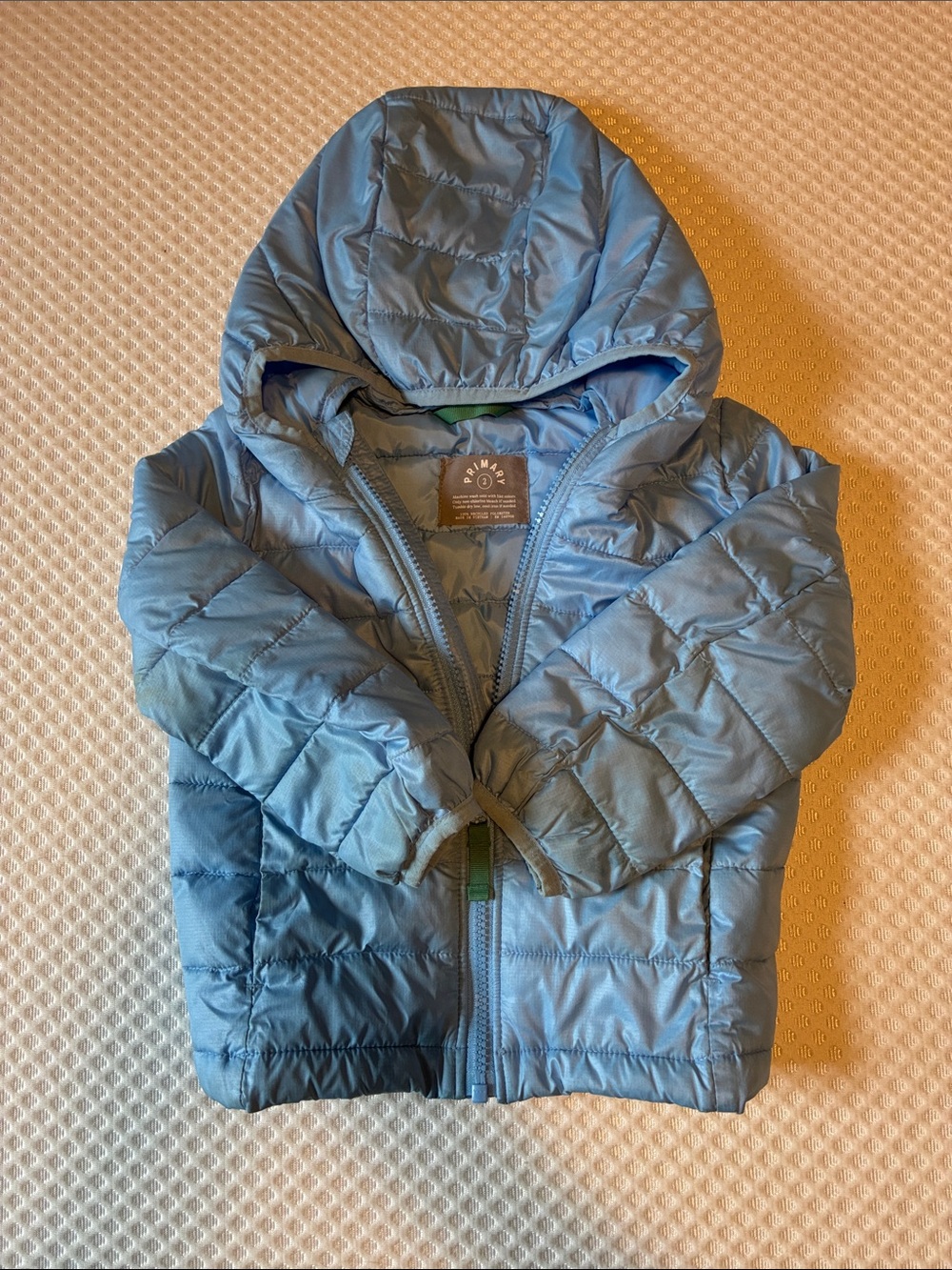 Hooded puffer jacket